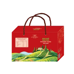 túi đựng quà tặng nho khô Úc